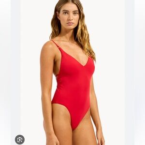 AZURA Australia Red Bathing Suit Size 12